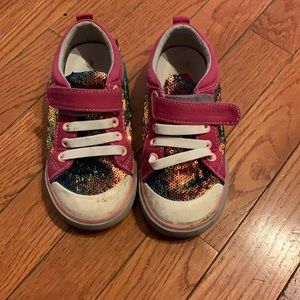 See Kai Run glitter sequin size 11 shoes